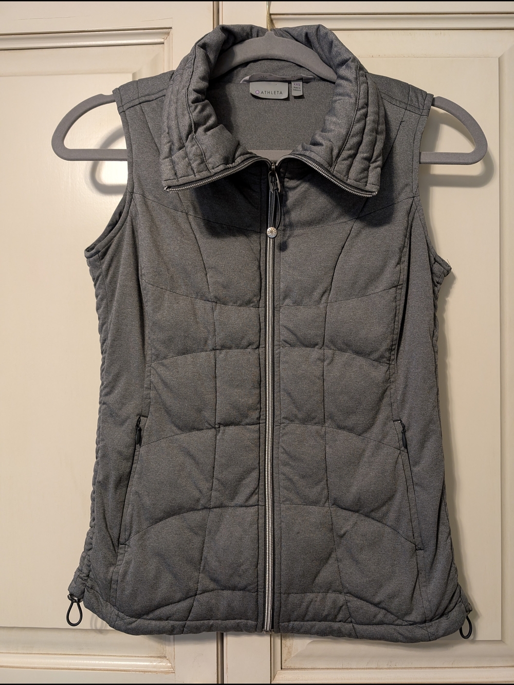 Athleta Women's Heather Gray Vistaline Vest